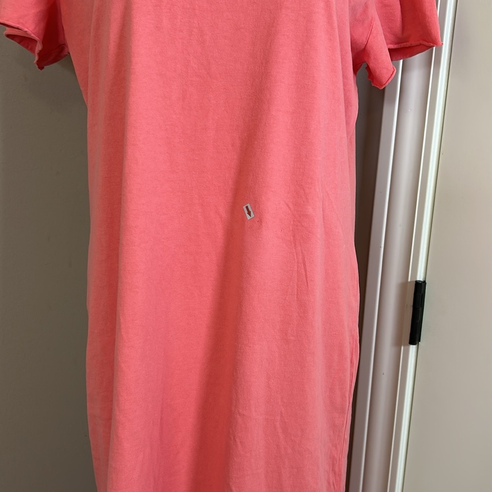 Frank & Eileen Pink Short-Sleeve Midi Dress - Picture 5 of 13